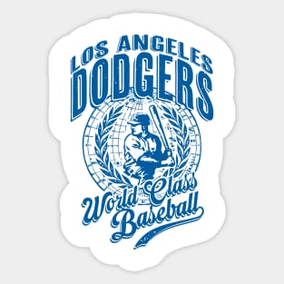 Vintage DODGERS World Class Baseball Sticker